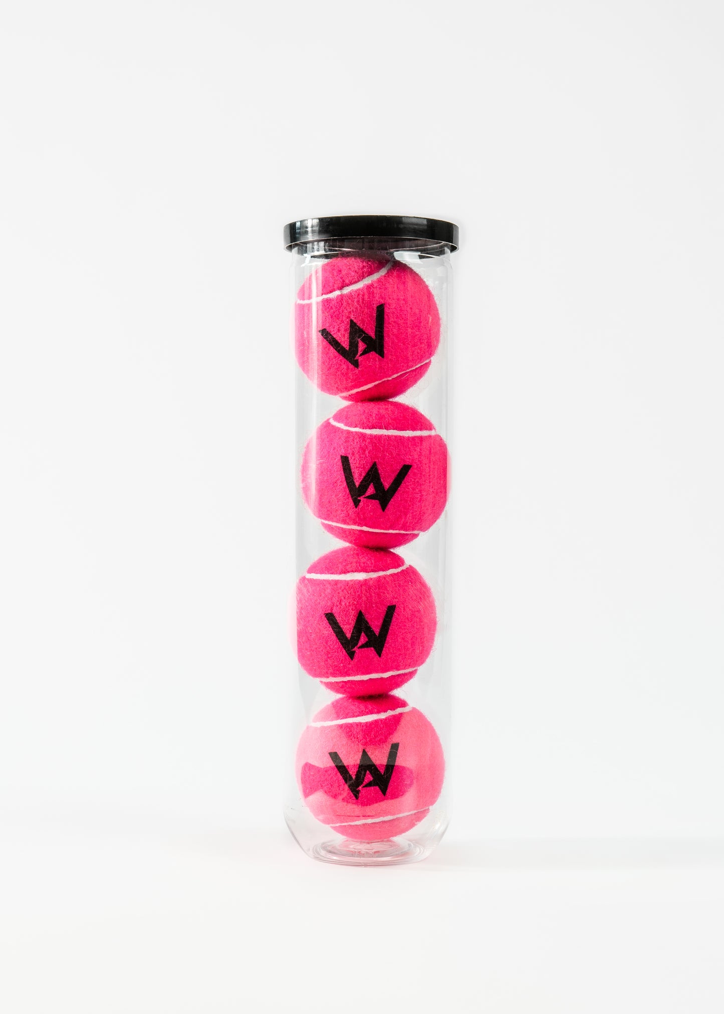 Academy.Pink Tennisbälle 4 Stk. Limited Edition