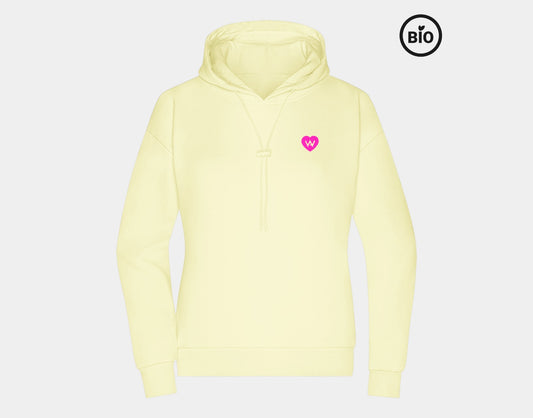 Damen Hoodie Vanilla