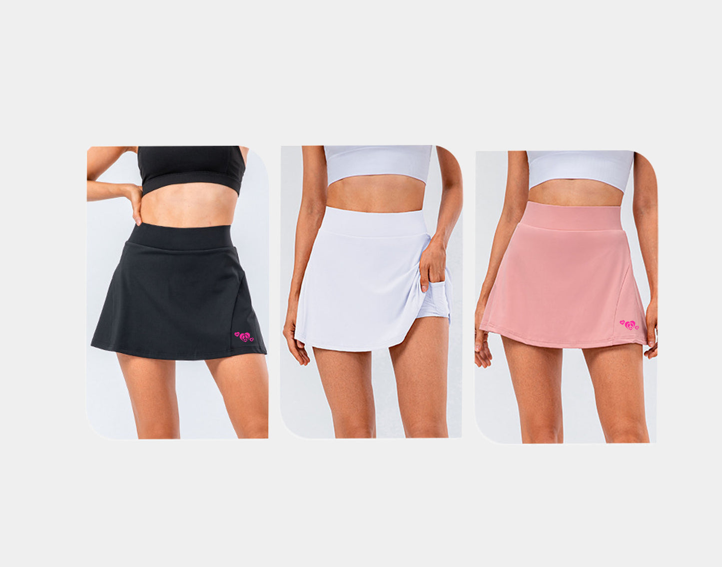 Academy "Skirt" Damenrock mit Tasche
