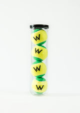 Academy.Green Tennisbälle 4 Stk. Limited Edition