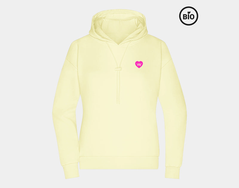 Damen Hoodie Vanilla