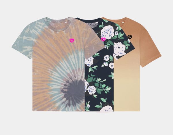 T-Shirt Batik & Flower Power