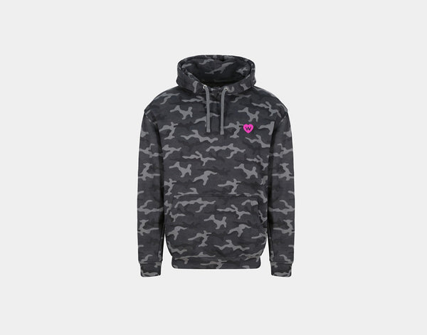 Kinder Hoodie Camo Navy